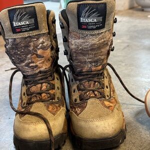 Itasca Woodland Camo Boots with Thinsulate